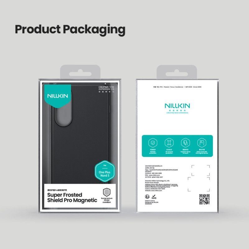 Etui Do Oneplus Nord 5 Frosted Shield Pro Kompatybilny Z Magsafe