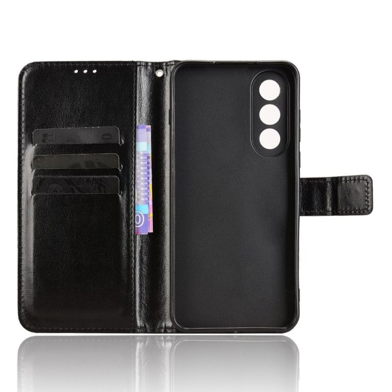 Etui Folio Oneplus Nord 5 Błyszcząca Skóra Syntetyczna