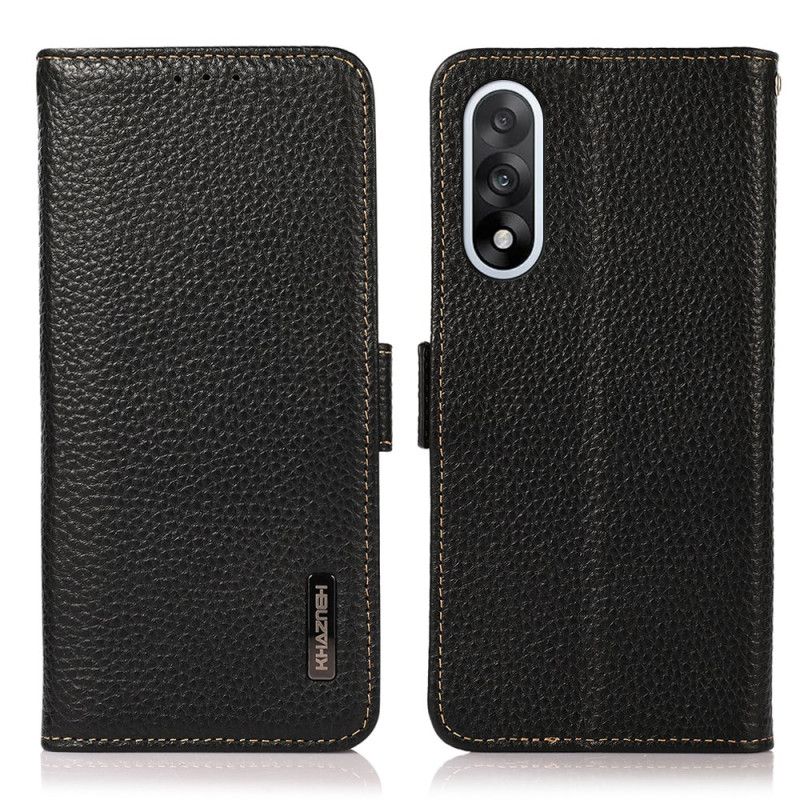 Etui Folio Oneplus Nord 5 Khazneh Skóra Naturalna
