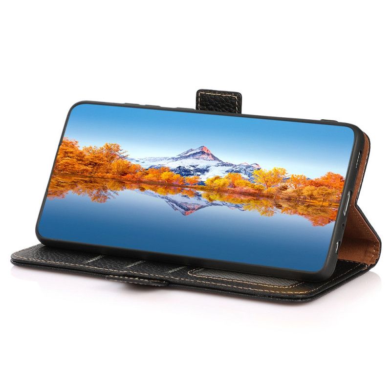 Etui Folio Oneplus Nord 5 Khazneh Skóra Naturalna