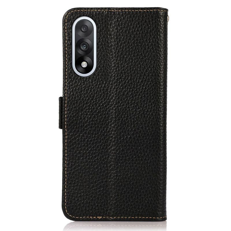 Etui Folio Oneplus Nord 5 Khazneh Skóra Naturalna