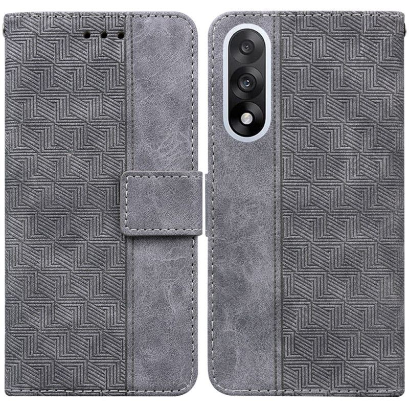 Etui Folio Oneplus Nord 5 Wzór Tkany