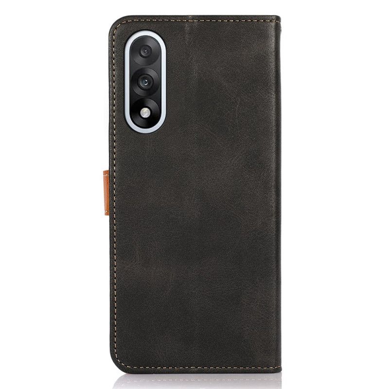 Etui Folio Oneplus Nord 5 Złote Zapięcie Khazneh Etui Ochronne