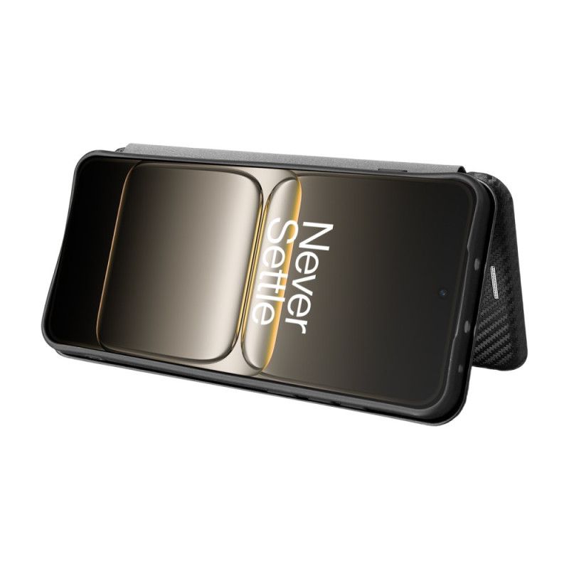Flip Kotelot Oneplus Nord 5 Włókno Węglowe Etui Ochronne