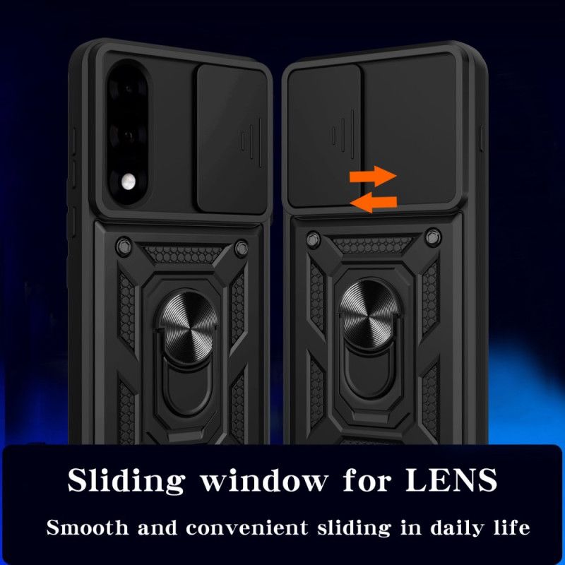 Futerały Oneplus Nord 5 Etui Na Telefon Przesuwana Osłona Aparatu I Podstawka