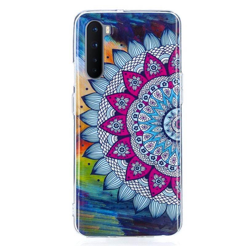 Etui OnePlus Nord Mandala W Kolorze Fluorescencyjnym Etui Ochronne