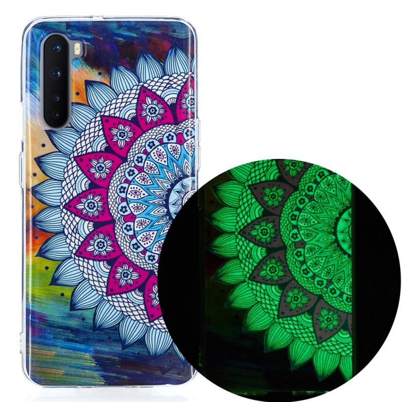 Etui OnePlus Nord Mandala W Kolorze Fluorescencyjnym Etui Ochronne