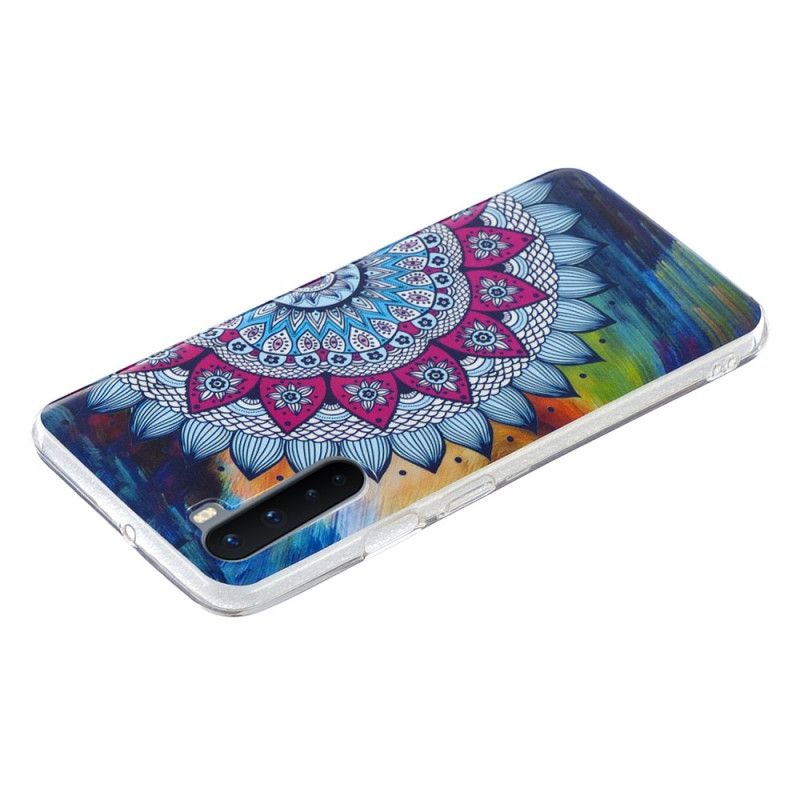 Etui OnePlus Nord Mandala W Kolorze Fluorescencyjnym Etui Ochronne