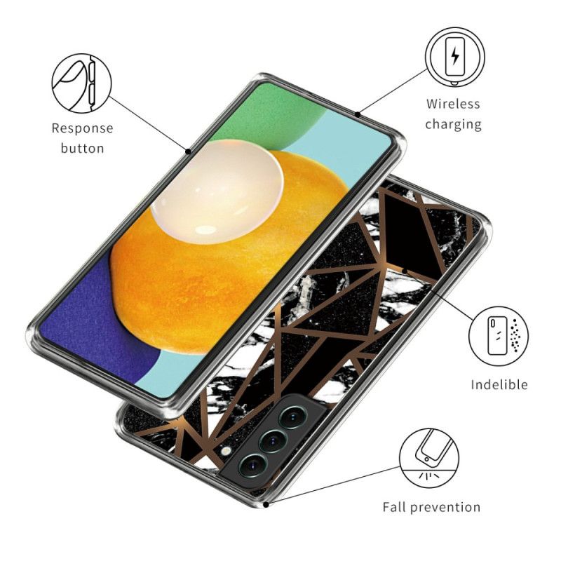 Etui Samsung Galaxy S24 Plus 5g Abstrakcyjny Marmur Etui Ochronne