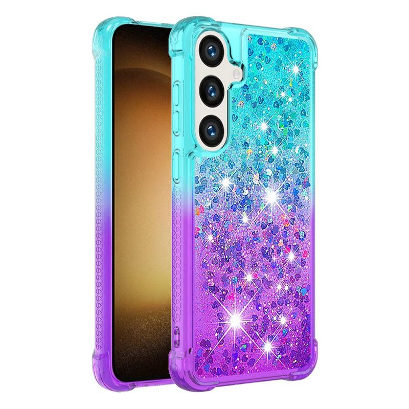 Etui Samsung Galaxy S24 Plus 5g Płynny Brokat Etui Ochronne