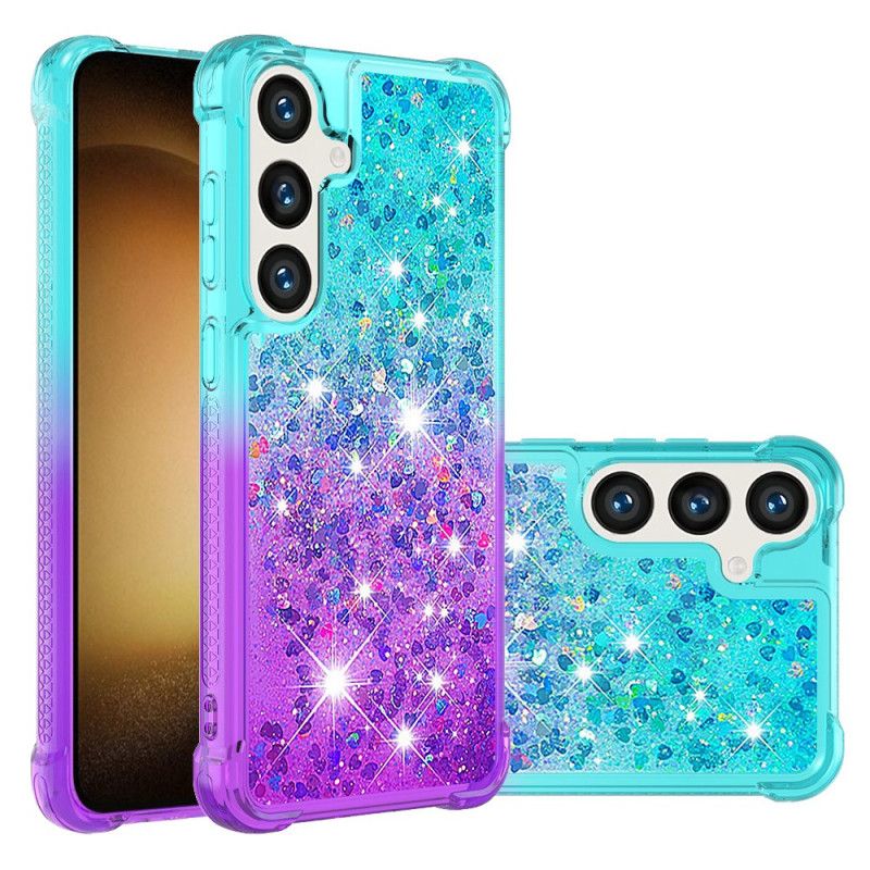 Etui Samsung Galaxy S24 Plus 5g Płynny Brokat Etui Ochronne
