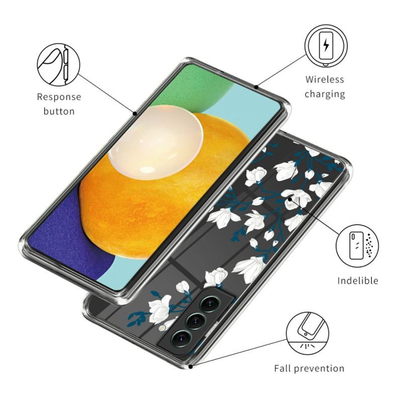 Futerały Samsung Galaxy S24 Plus 5g Etui Na Telefon Magnolie