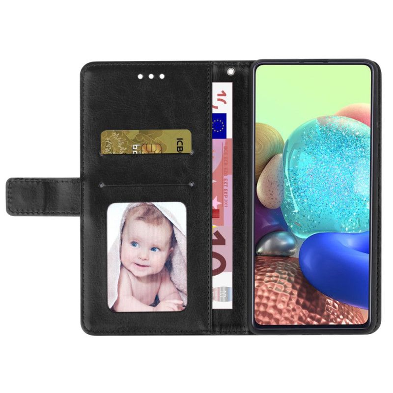 Skórzany Futerał Samsung Galaxy S24 Plus 5g Etui Na Telefon Konstrukcja Paska Y