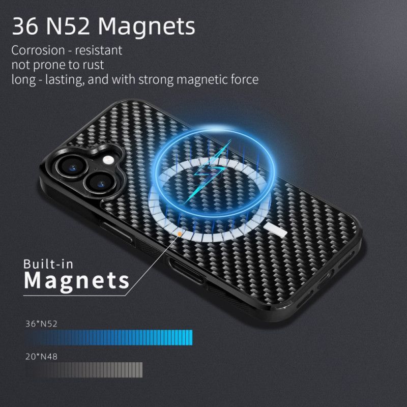 Etui Do iPhone 17 Magsafe Z Włókna Aramidowego