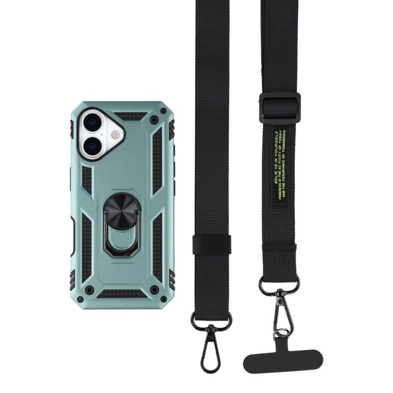 Etui Do iPhone 17 Ochrona Klasy Wojskowej Z Paskiem Na Ramię