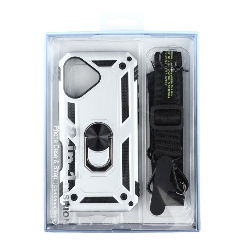 Etui Do iPhone 17 Ochrona Klasy Wojskowej Z Paskiem Na Ramię