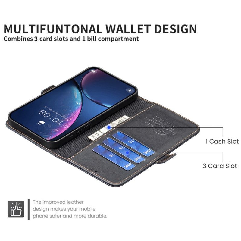 Etui Folio iPhone 17 Klasyczny Kolor Binfen