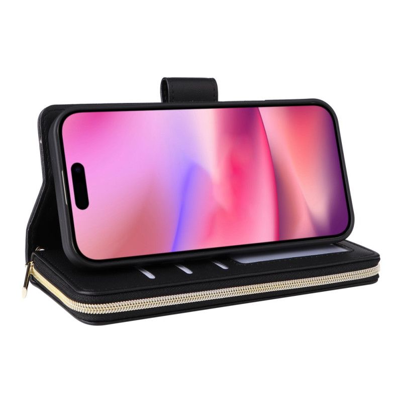 Etui Folio iPhone 17 Portfel Na 9 Kart I Smycz