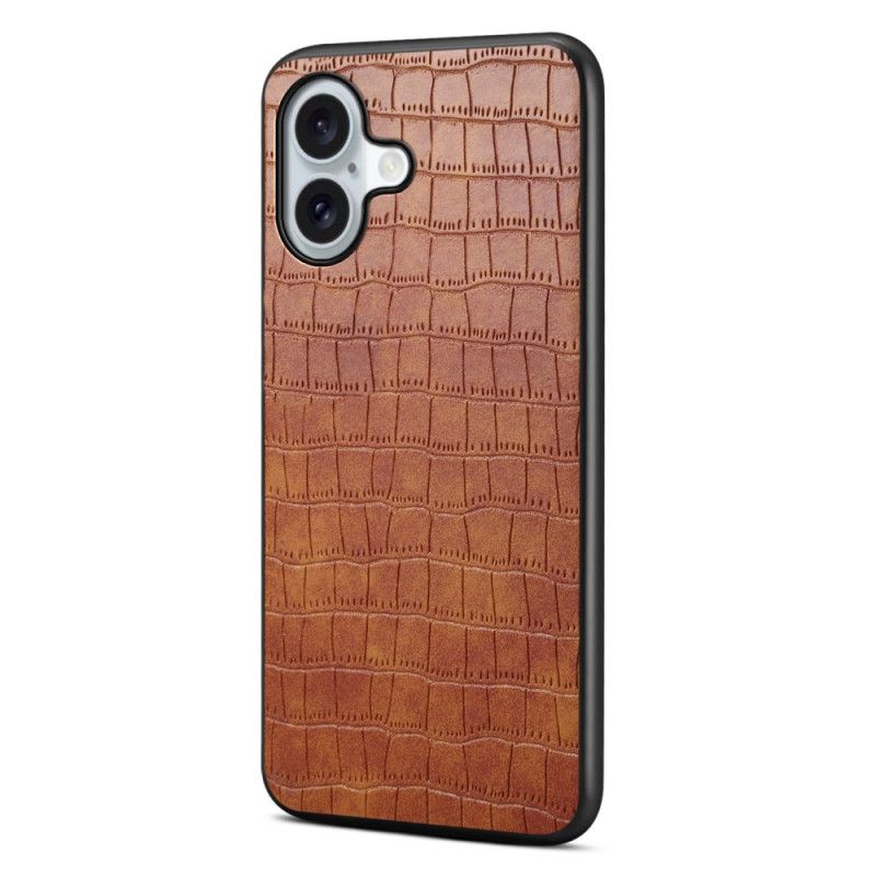 Etui iPhone 17 Faktura Skóry Krokodyla