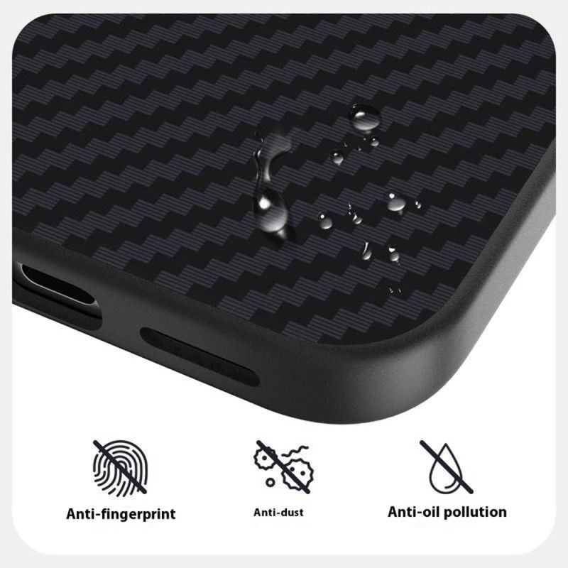 Etui iPhone 17 Kompatybilny Magsafe Carbon Abeel