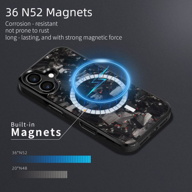 Etui iPhone 17 Kuty Magsafe Z Włókna Aramidowego Etui Ochronne