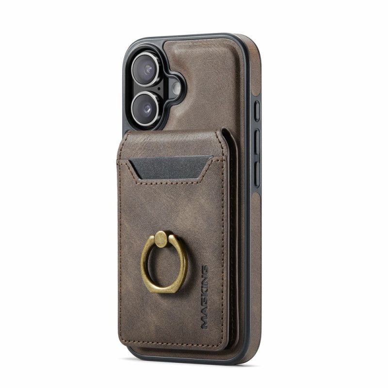 Etui iPhone 17 Magsafe Z Uchwytem Na Kartę Rfid I Zintegrowaną Podstawką Etui Ochronne