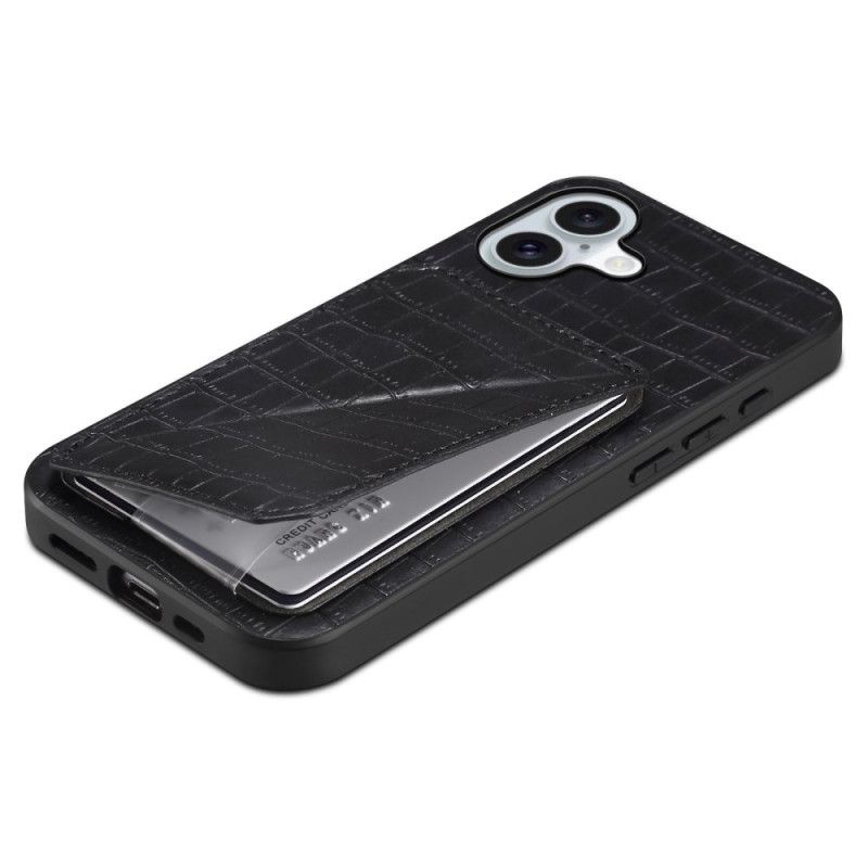 Etui iPhone 17 Etui Na Karty Z Efektem Krokodyla Etui Ochronne