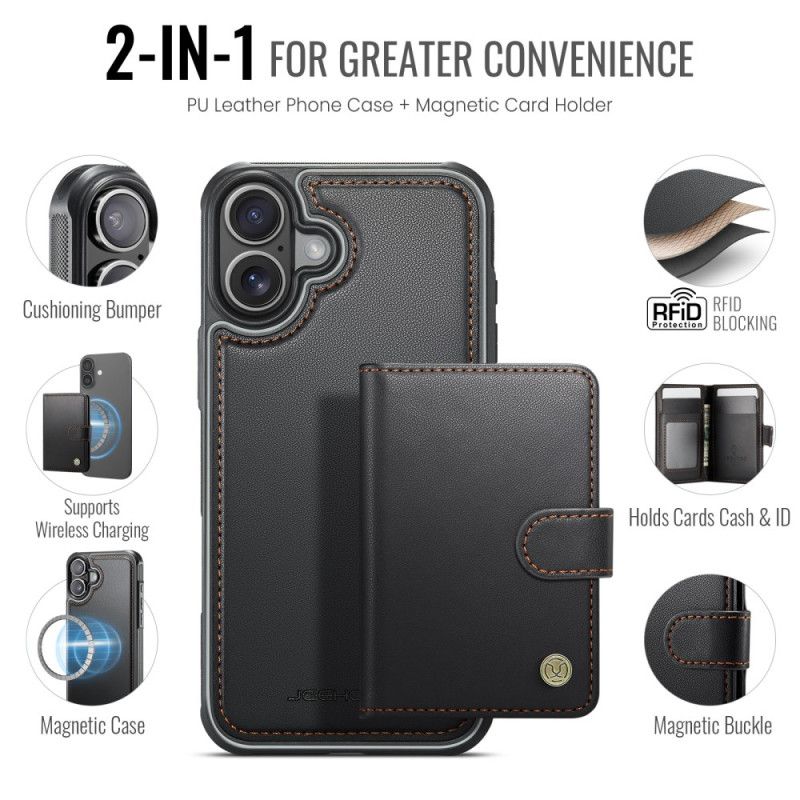 Etui iPhone 17 Odłączany Uchwyt Na Kartę Rfid Magsafe