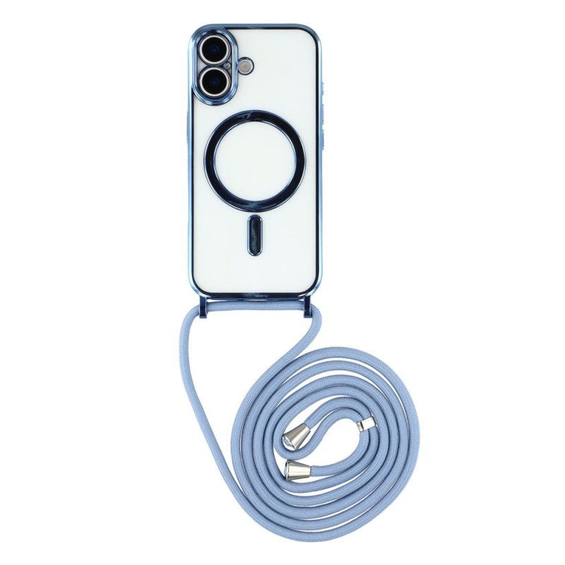 Etui iPhone 17 Przezroczyste Etui Z Przewodem Kompatybilne Z Magsafe