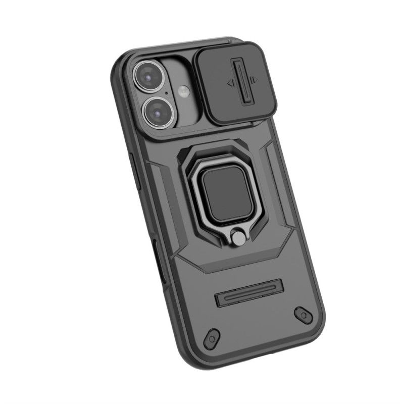 Etui iPhone 17 Wytrzymały Pierścień Z Osłoną Na Aparat Etui Ochronne