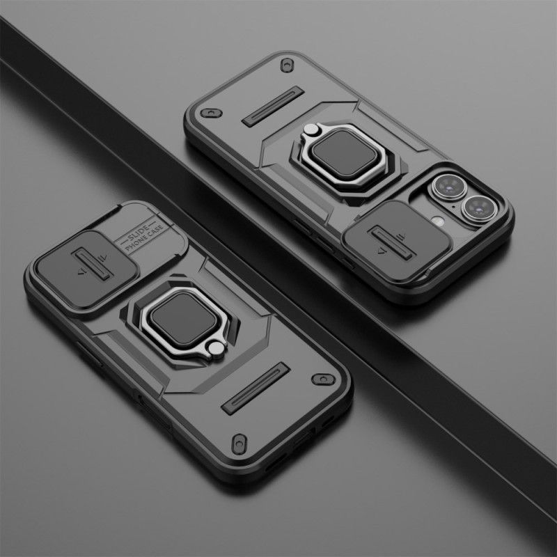 Etui iPhone 17 Wytrzymały Pierścień Z Osłoną Na Aparat Etui Ochronne