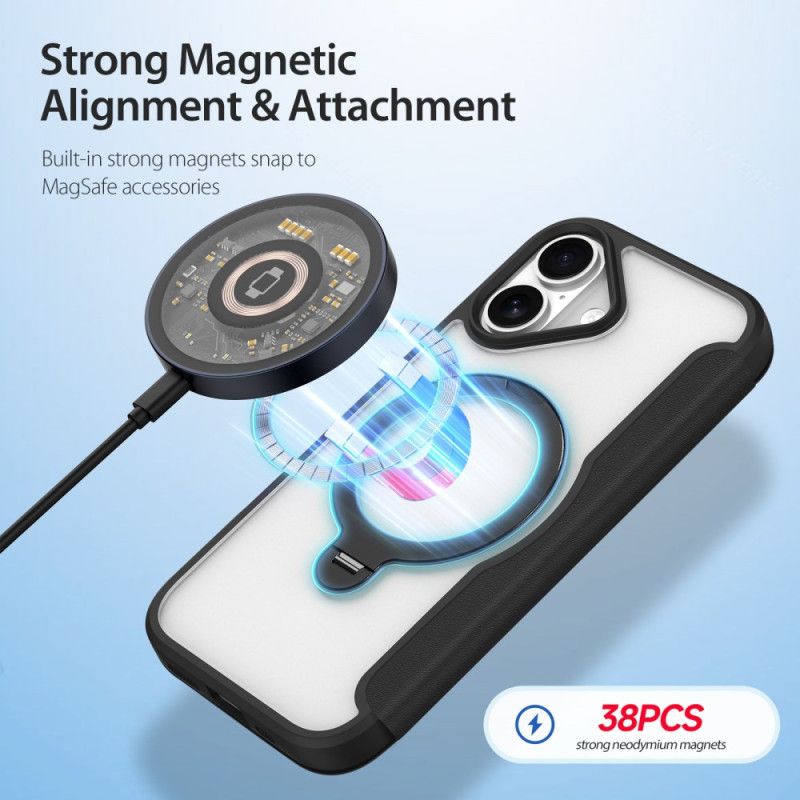 Flip Kotelot iPhone 17 Etui Na Telefon Seria Magsafe Skin X Pro Z Podstawką Dux Ducis