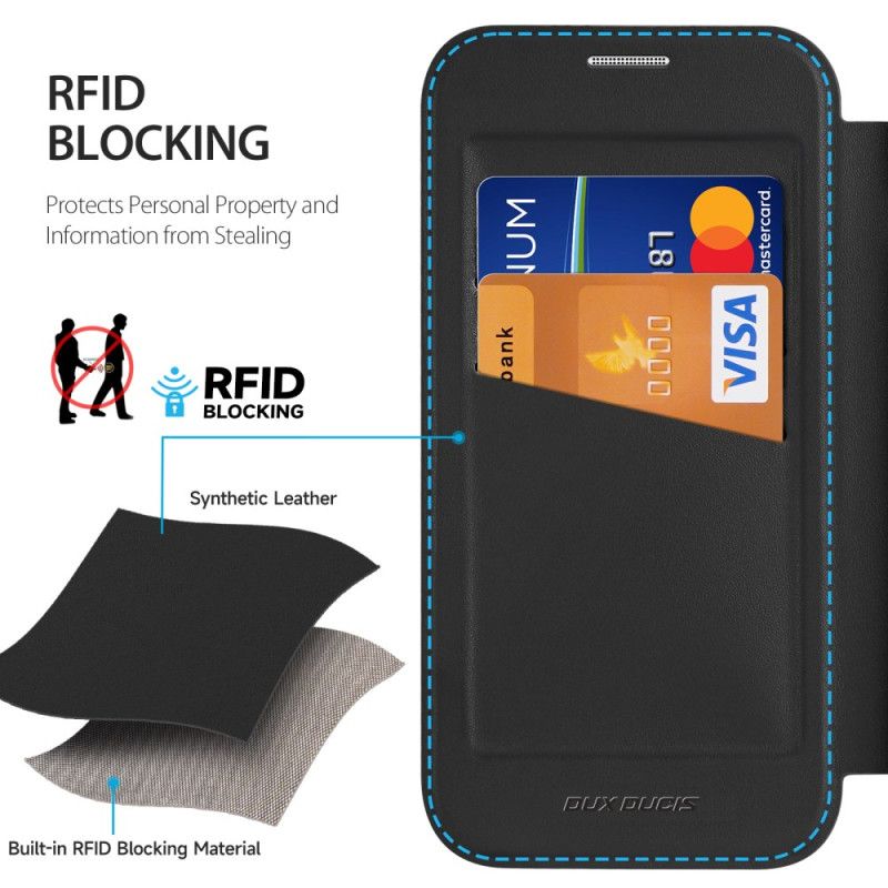 Flip Kotelot iPhone 17 Etui Na Telefon Seria Magsafe Skin X Pro Z Podstawką Dux Ducis