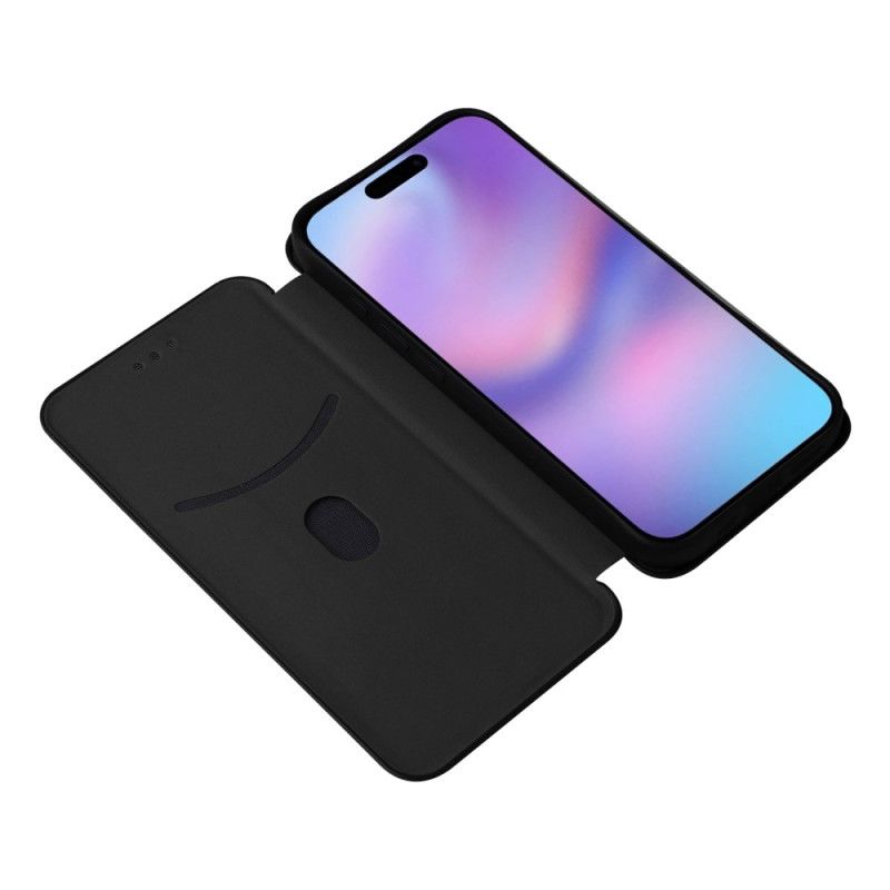 Flip Kotelot iPhone 17 Włókno Węglowe Etui Ochronne