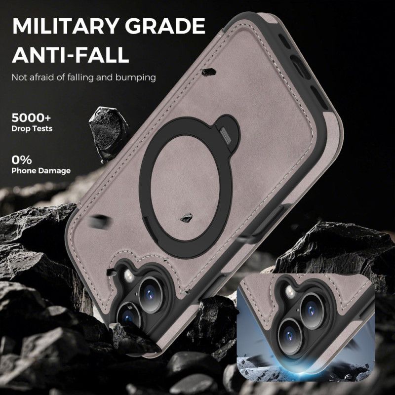 Flip Kotelot iPhone 17 Zintegrowany Bloker Rfid Magsafe Etui Ochronne