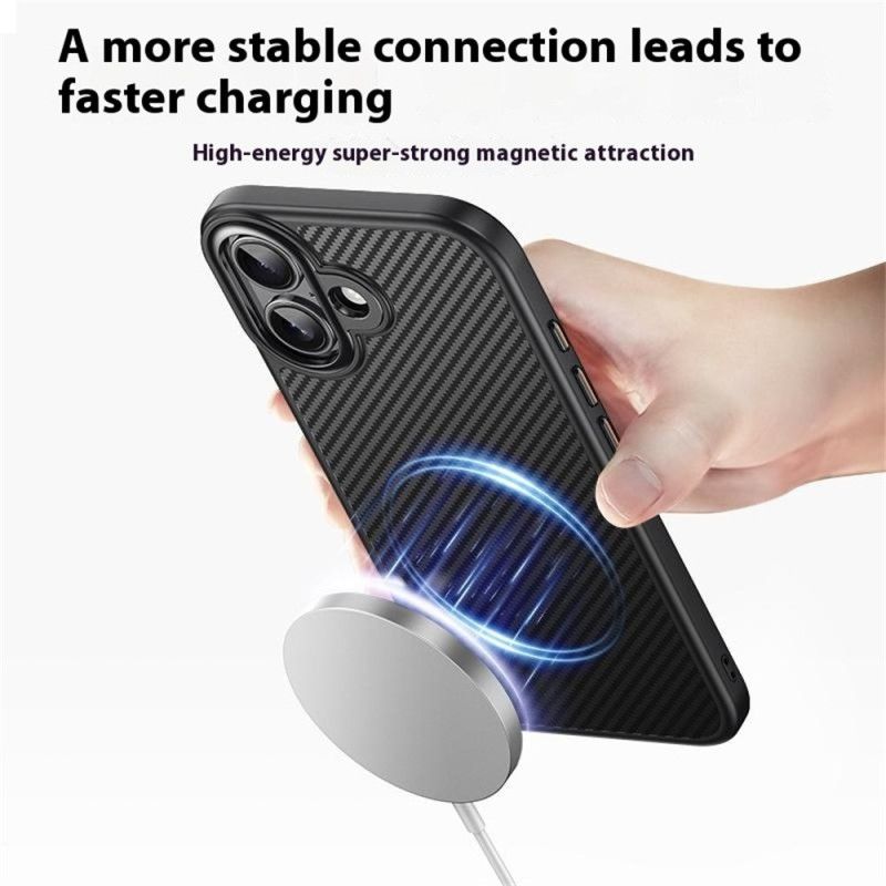 Futerały iPhone 17 Etui Na Telefon Klasyczna CZerń Kompatybilna Z Magsafe