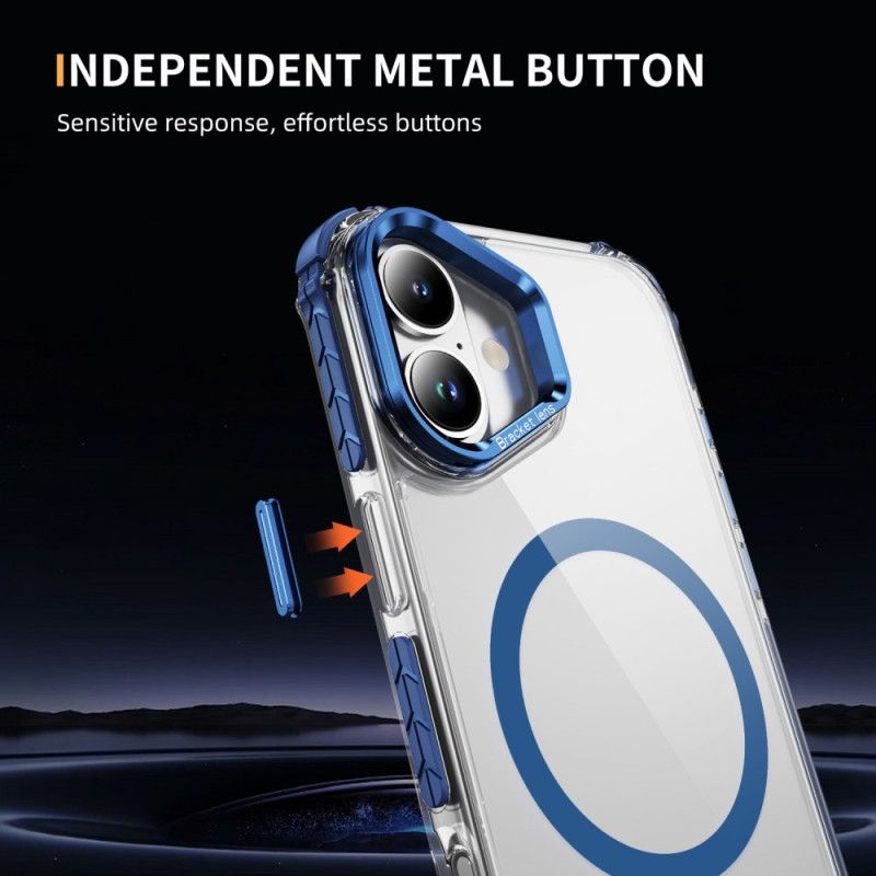 Futerały iPhone 17 Etui Na Telefon Kompatybilny Magsafe Wspornik I Ochrona Obiektywu
