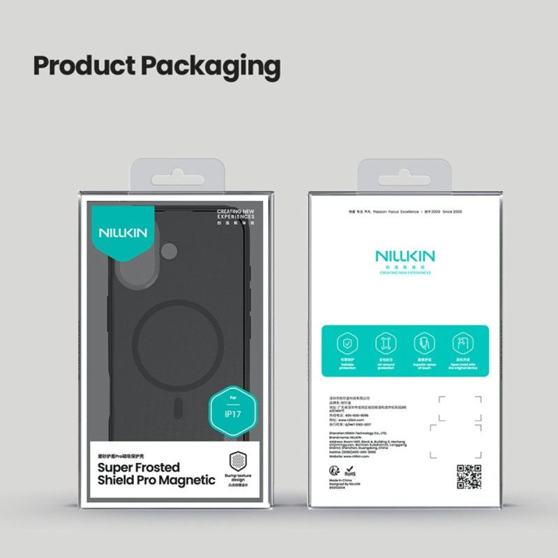 Futerały iPhone 17 Etui Na Telefon Magsafe Kompatybilny Z Frosted Shield Pro Nillkin
