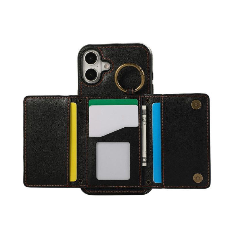 Futerały iPhone 17 Etui Na Telefon Portfel Z Zamkiem Błyskawicznym