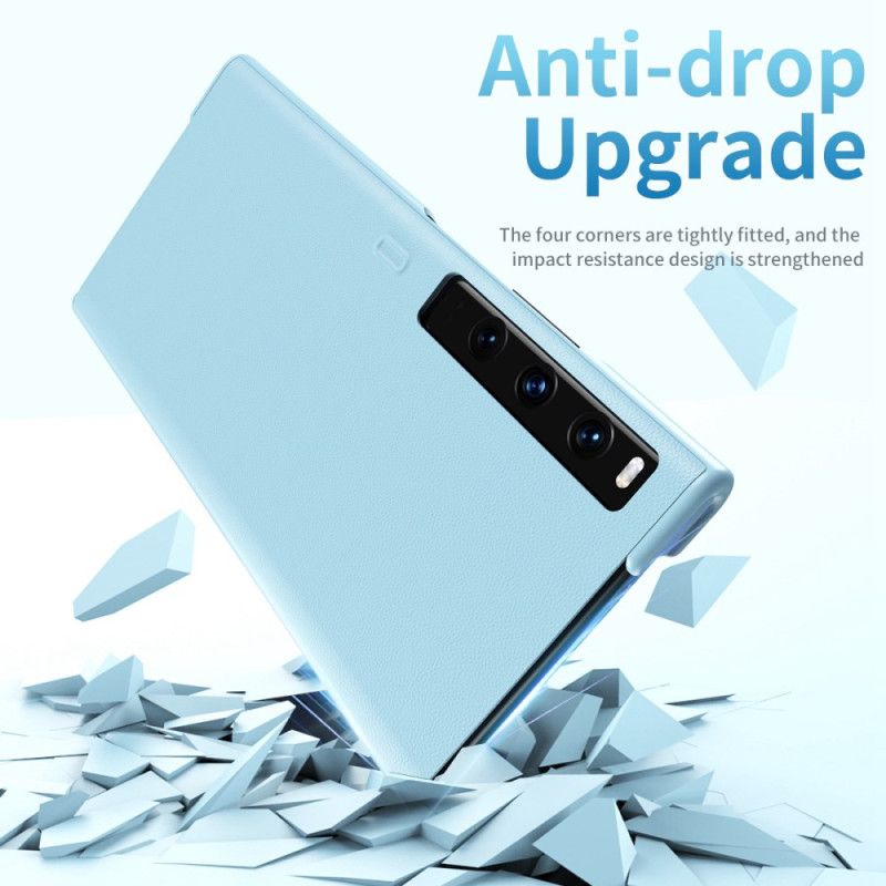 Etui Do Huawei Mate XS 2 Styl Ze Skóry