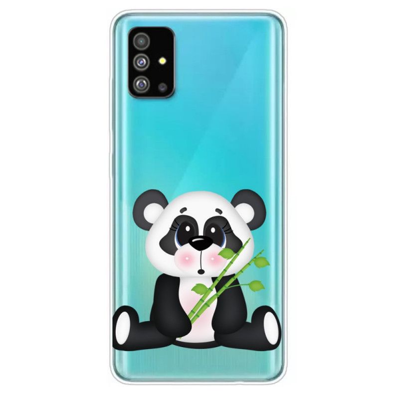 Etui Samsung Galaxy S20 Przezroczysta Smutna Panda Etui Ochronne