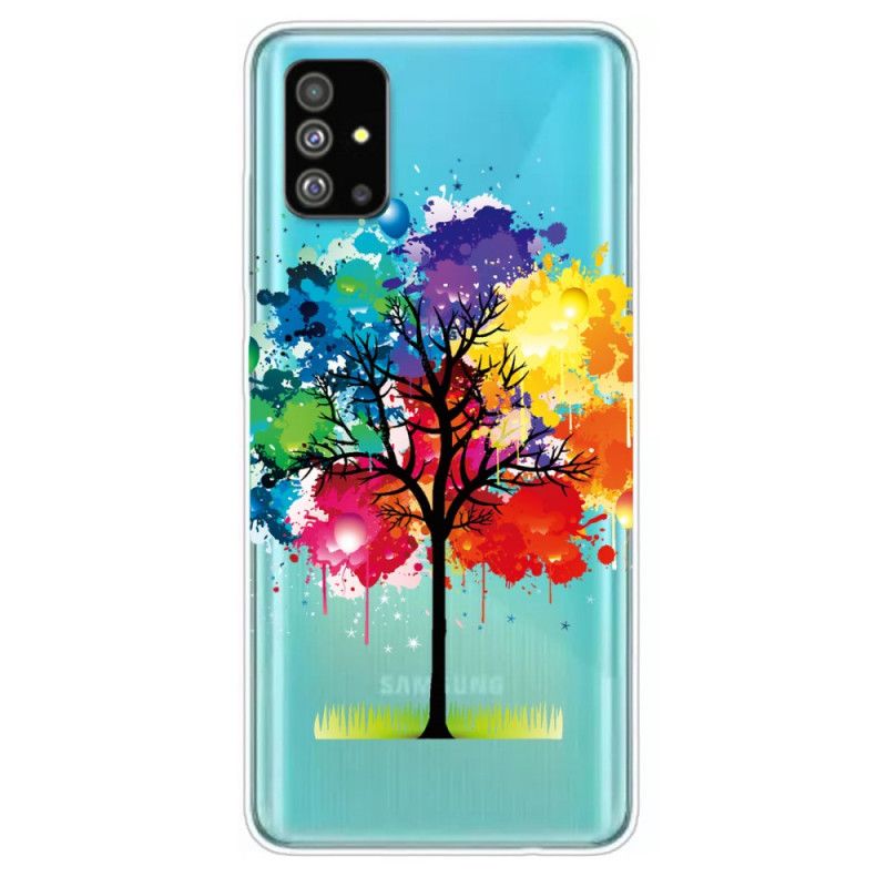 Etui Samsung Galaxy S20 Przezroczyste Drzewo Akwarelowe