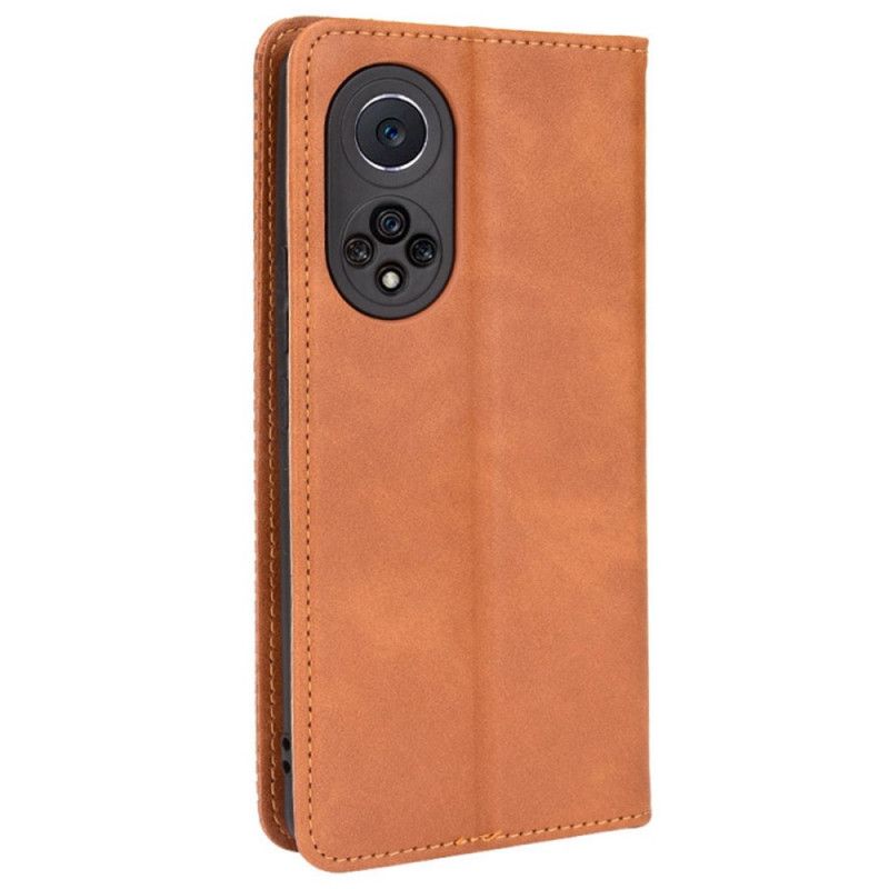 Flip Kotelot Huawei Nova 9 Pro / Honor 50 Pro Etui Na Telefon Stylizowany Efekt Skóry W Stylu Vintage