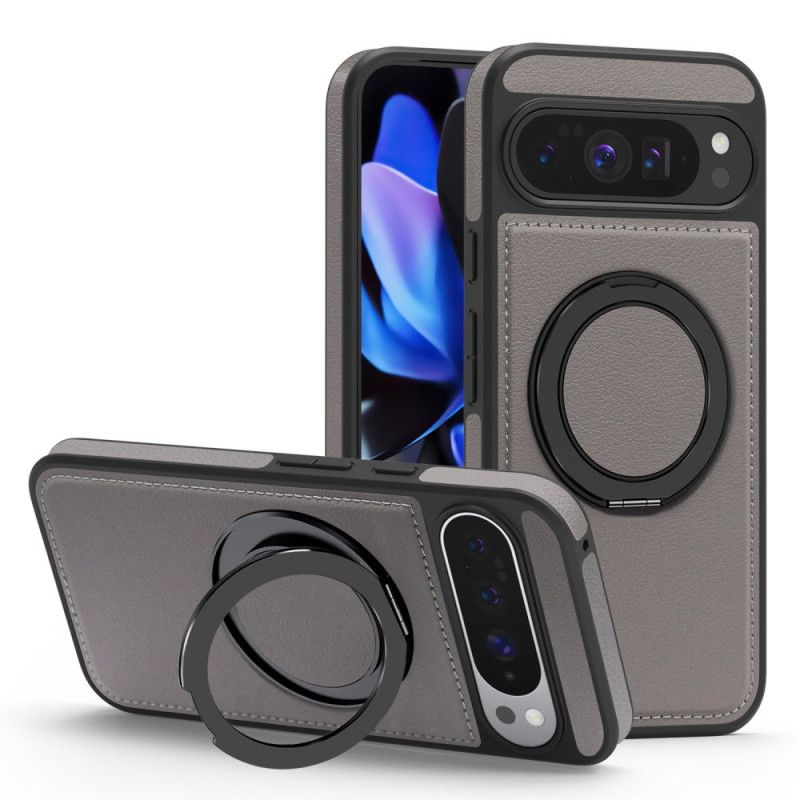 Etui Do Google Pixel 10 Pro Xl Uchwyt Pierścieniowy Kompatybilny Z Magsafe Imitacja Zamszu