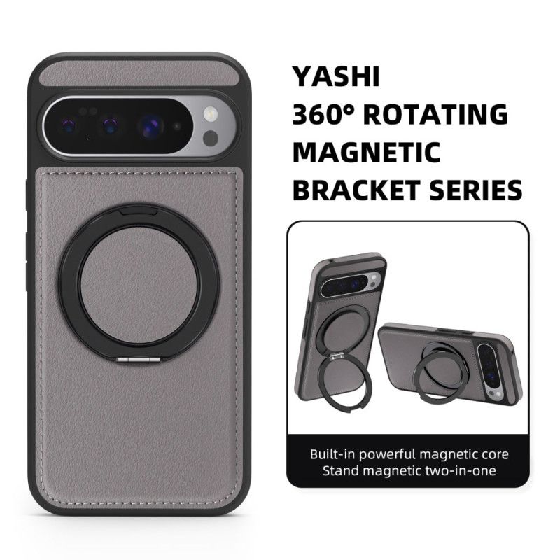 Etui Do Google Pixel 10 Pro Xl Uchwyt Pierścieniowy Kompatybilny Z Magsafe Imitacja Zamszu