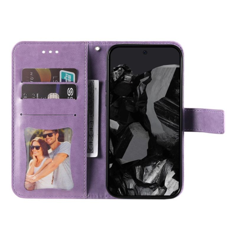 Etui Folio Do Google Pixel 10 Pro Xl Nadruk Mandali Z Paskiem