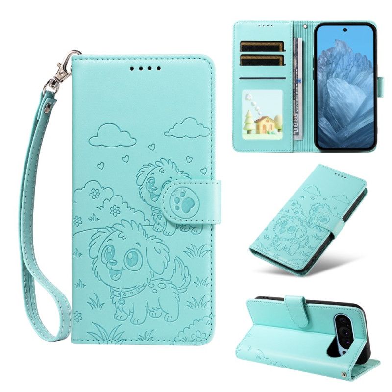 Etui Folio Google Pixel 10 Pro Xl Blokada Rfid I Wzór Psa