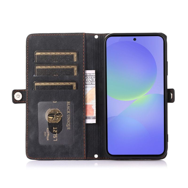 Etui Folio Google Pixel 10 Pro Xl Portfel Z Efektem Zamszu