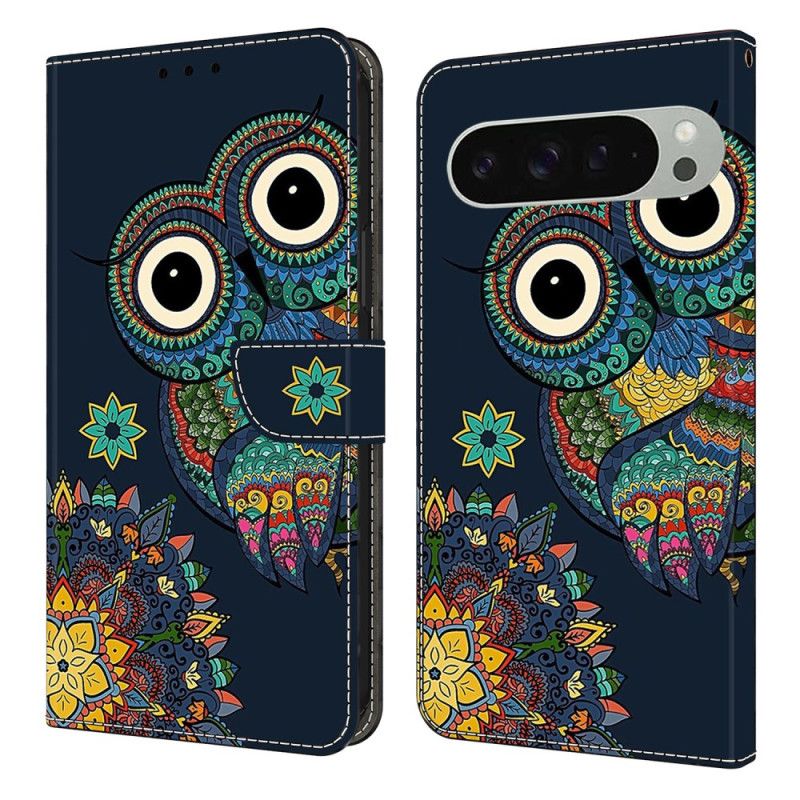 Etui Folio Google Pixel 10 Pro Xl Sowa Mandala