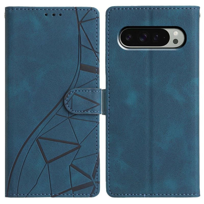 Etui Folio Google Pixel 10 Pro Xl Wzór Trójkątny
